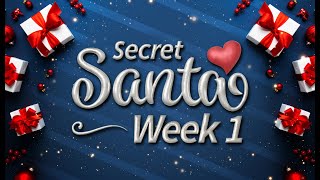 WEEK 1 All our Secret Santa surprises from our first week [upl. by Marou840]