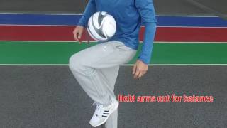 Football control shielding and shooting for beginners  ActiveSG Football 101 [upl. by Andryc440]