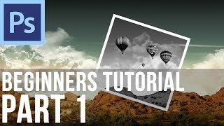 Adobe Photoshop CS6 Tutorial for Beginners Part 1 [upl. by Tallula]