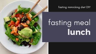 Fasting Mimicking Diet DIY lunch prep [upl. by Fante]