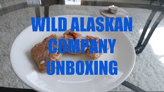 Wild Alaskan Salmon Company Unboxing  Fresh Fish 🐟 [upl. by Na]