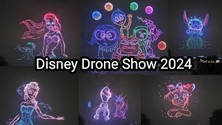 지상최대 디즈니 드론쇼 2024 풀버전Disney Drone show성남페스티벌드론2200개 [upl. by Philbert]