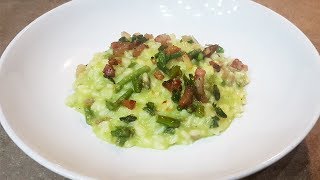 RISOTTO AGLI ASPARAGI  FoodVlogger [upl. by Irrehc]