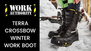 Terra Crossbow Waterproof Winter Safety Boot with Composite Toe 915604 [upl. by Leur]