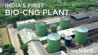 This is Indias first BioCNG plant that fuels Indores buses [upl. by Rora]