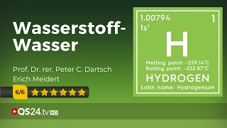 WasserstoffWasser wissenschaftlich geprüft  Prof Dr Peter C Dartsch  Naturmedizin  QS24 [upl. by Coral]