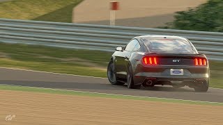 GT Sport Drifting the Ford Mustang around Suzuka [upl. by Yromas]