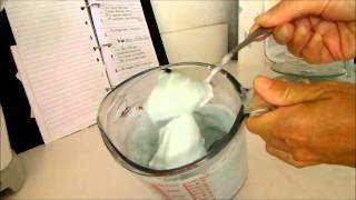 Making Spearmint and Pumice Pedi Scrub [upl. by Seek]