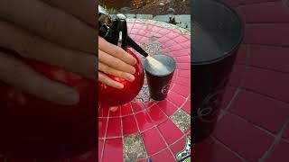 1960s Globemaster Seltzer Bottle in Action  Vintage Soda Siphon Demo [upl. by Aztiraj88]