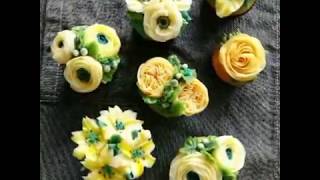 How to make buttercream flower quotOnline classquot by Butterampblossoms [upl. by Akanke]