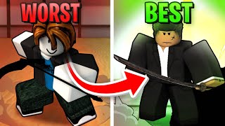 Ranking Every Weapon From WORST To BEST In ZOぞ SAMURAI ROBLOX [upl. by Carboni561]