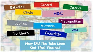 How The Tube Lines Got Their Names [upl. by Tita]