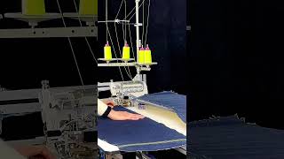 Automatic Jeans Serging Machine Pegasus Overlock Head Shorts [upl. by Eintruoc883]