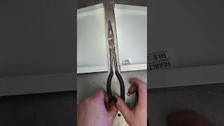 Double jointed needle nose pliers  quotcrescent X2quot [upl. by Niles]