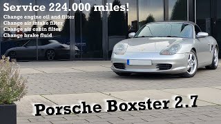 Porsche Boxster 986 27l Service 224000 miles  Don´t call it old call it classic [upl. by O'Kelly]