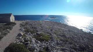 Punta Planka Croatia  Live panorama view [upl. by Eimmaj]