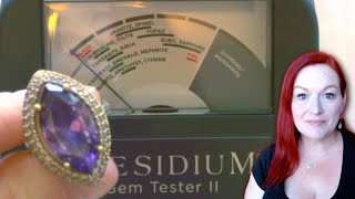 Presidium Gem Tester II PGT II Testing Diamond Sapphire Ruby Amethyst and Calibrating [upl. by Persson]