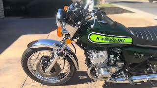 1974 Kawasaki H2B 750 Mach IV [upl. by Allianora555]