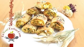 Pırasalı Börek Tarifi  Pırasalı Havuçlu Börek  Hazır Yufkadan Pırasalı Börek Tarifi [upl. by Gala]