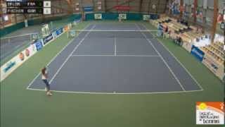 Victoire de Holly Fischer sur Savine Erler 6060  Open Super 12 Auray  tennis [upl. by Parcel]