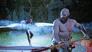 God of War Ragnarok  General Kratos vs Heimdall  Onslaught Shield Gameplay GMGOW No Damage PS5 [upl. by Attiuqaj]