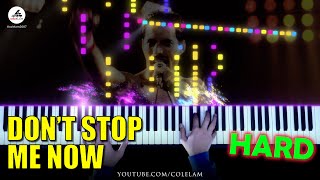 Queen Dont Stop Me Now Piano Tutorial HARD  Cole Lam [upl. by Kcirdef]