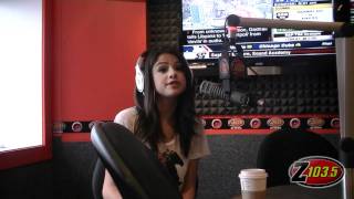 Z1035  Selena Gomez Interview [upl. by Aken]