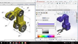 Tutorial básico en SolidWorks principiantes equidistancia a la superficie y generación de planos [upl. by Breen]