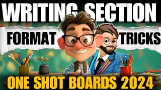 Class 12 Writing Section One Shot🔥 Format  Tricks  All Topics in One Shot [upl. by Peisch589]