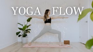 ✨ YOGA FLOW  Flexions latérales Demilune triangle  30 minutes ⏰ [upl. by Rafe]