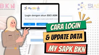 TERBARU Cara Login Update Data di MyASN BKN Perubahan dari MySAPK BKN Tahun 2023 [upl. by Iveksarap413]