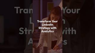 TRANSFORM YOURSELF BY CHECKING YOUR ANALYTICS linkedinstrategy analytics strategy ideas tips [upl. by Assenahs]