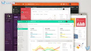 MonsterAdmin Dashboard Admin Template 58393 [upl. by Ursulette]