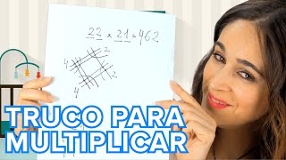 El truco japonés para multiplicar  Matemáticas para niños [upl. by Yemaj861]