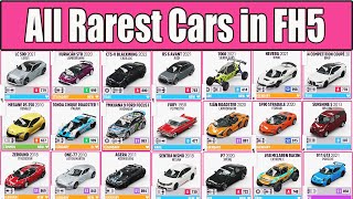 All Rarest Cars in Forza Horizon 5 [upl. by Endor694]