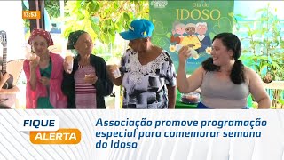 Associação promove programação especial para comemorar semana do Idoso [upl. by Etep]