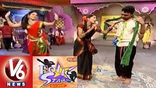 Telangana Special Folk Songs  Folk Star Dhoom Thadaka 15  V6 News [upl. by Nnylyoj]