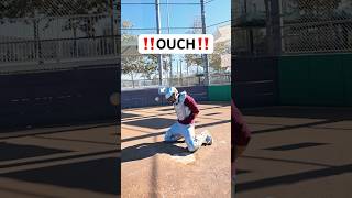 Do baseballs hurt if you’re wearing catchers gear baseball catchingmadesimple [upl. by Nyvar419]