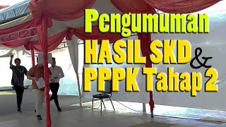 Informasi PENGUMUMAN HASIL SKD DAN PENDAFTARAN PPPK TAHAP 2 [upl. by Apps]