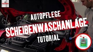 Autopflege Tutorial Scheibenwaschanlage befüllen [upl. by Hselin]