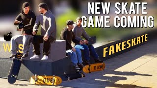 THE MOST REALISTIC SKATE GAME EVER IS ON THE WAY  Fake Skate The Game  INTERVIEW WITH ONEMODUS [upl. by Llemhar271]