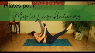 Pilates pour débutant et intermédiaire séance complète ensemble du corps [upl. by Suolhcin]