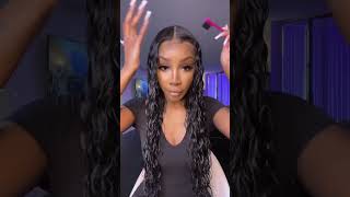 Wet or Dry Look🔥🎊 hairstyles xrsbeautyhair haircut hairstyle wigs hair lacewigs wigtutorial [upl. by Mac]