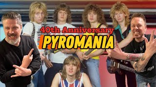 Def Leppard Pyromania 40th Anniversary 🤟🎸 defleppard [upl. by Llemmart]