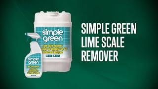 Simple Green Lime Scale Remover [upl. by Yadnus]