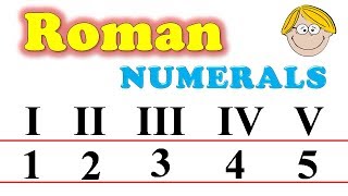 Roman Number  Roman Numerals 1 to 20  Roman Numerals I II III IV V Learn Roman Numbers I to XX [upl. by Gerstner]