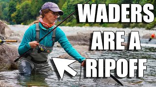 Fishing Waders are a Ripoff [upl. by Craw243]