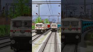 HUMSAFAR vs RAJDHANI TRAIN RACE 😱 train [upl. by Dekow929]