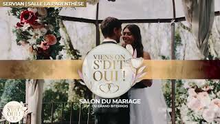 Vidéo Salon du Mariage Viens on sdit Oui 2024 [upl. by Ahsratan]