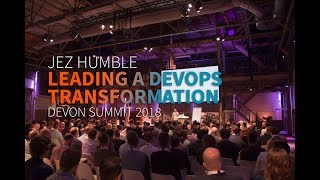 Jez Humble  Leading a DevOps Transformation  live  DevOn Summit 2018 [upl. by Sueaddaht]